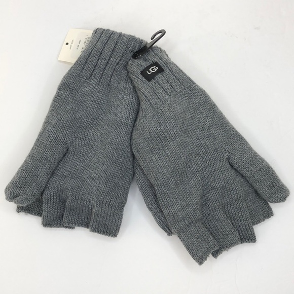 UGG Grey Flip Mittens Gloves NWT - Picture 2 of 8